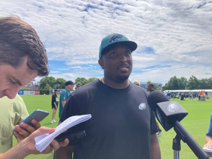 Eagles QB coach Brian Johnson